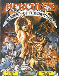 Hercules: Slayer of the Damned ZX Spectrum US box art